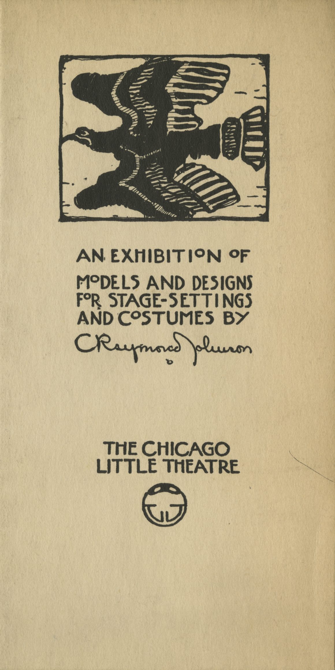 Chicago Little Theatre Exhibition of Models and Designs for Stage Settings, 1915
