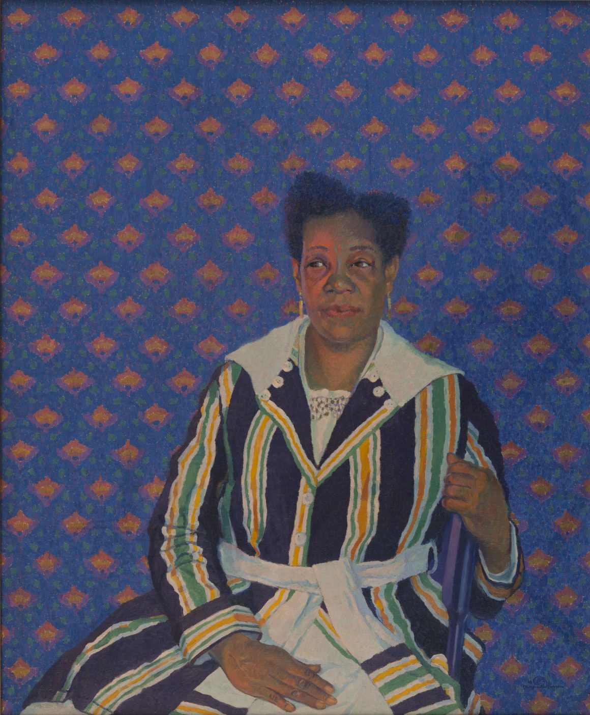 Negro Woman (Mrs. Gates), 1918, Oil on canvas, Bequest of Raymond Jonson, Raymond Jonson Collection